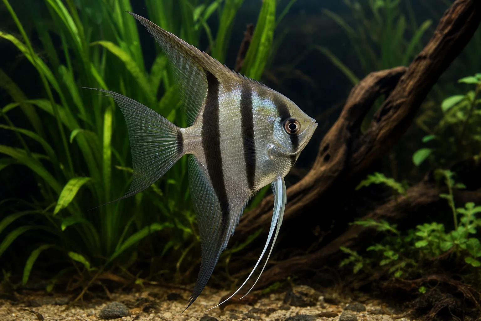 Skalára amazonská 3,5cm (Pterophyllum scalare)