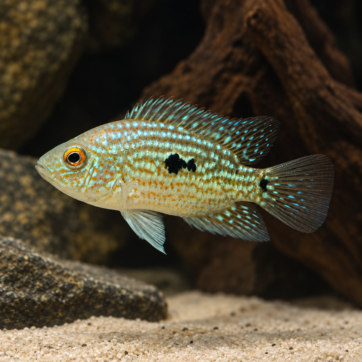 Kančík modroskvrnný 9-10 cm (Herichthys carpintis)